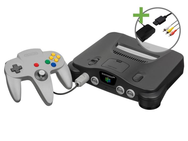 Nintendo 64 Starter Pack - Control Deck Edition, Spelcomputers en Games, Spelcomputers | Nintendo 64, Zo goed als nieuw, Ophalen of Verzenden