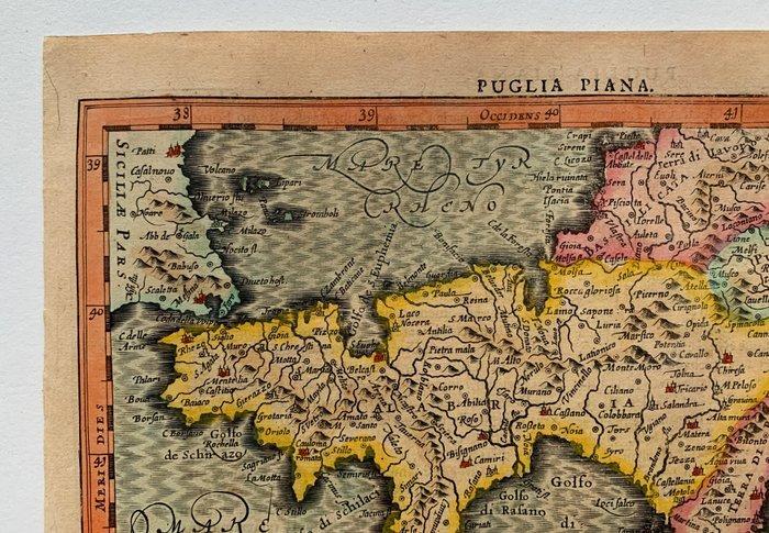 Italië - Puglia, Bari, Taranto, Calabrië en Basilicata.;, Boeken, Atlassen en Landkaarten