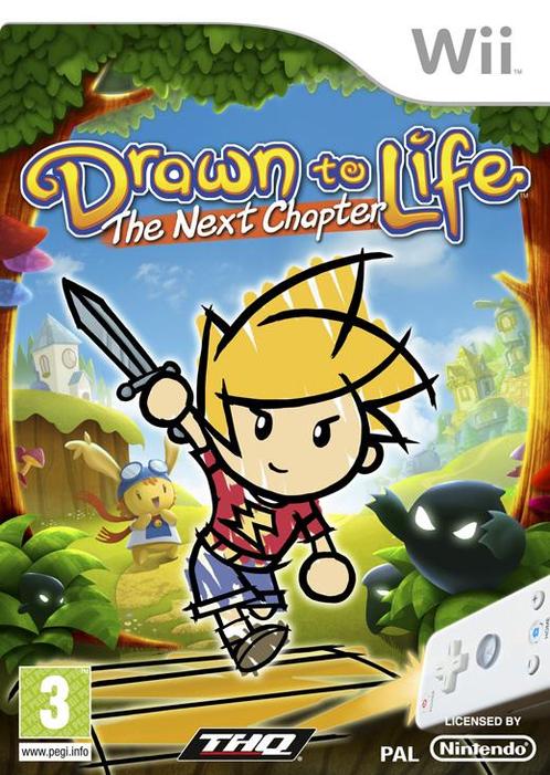 Drawn to Life The Next Chapter-Standaard (Wii) Gebruikt, Spelcomputers en Games, Games | Nintendo Wii, Zo goed als nieuw, Ophalen of Verzenden