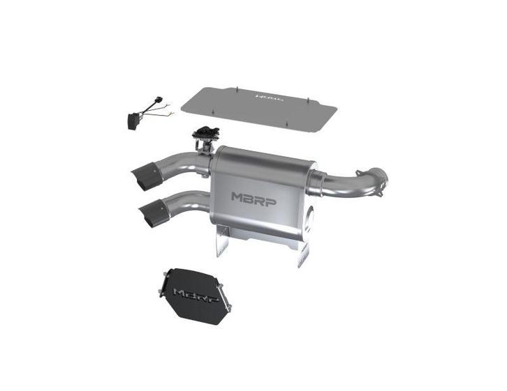 MBRP 17-18 Can-Am Maverick X3 Dual Out Active Exhaust -, Auto-onderdelen, Uitlaatsystemen, Ophalen of Verzenden