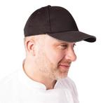 Colour by Chef Works Cool Vent baseball cap zwart en grijs, Verzenden