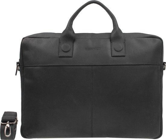 DSTRCT Fletcher Street Aktetas - 17 inch laptoptas - Zwart, Computers en Software, Laptoptassen, Verzenden