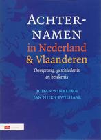 ACHTERNAMEN IN NEDERLAND EN VLAANDEREN 9789012116602, Verzenden, Gelezen, J. Winkler