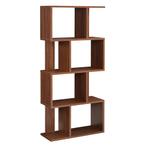 Boekenkast schap Marseille 130x60x24 cm walnootkleurig, Verzenden, Nieuw