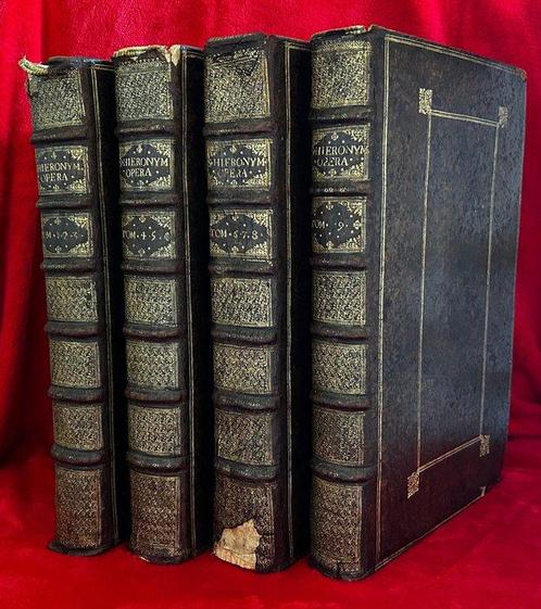 Sancti Hieronymi - Sancti Hieronymi Opera Omnia + Messana, Antiek en Kunst, Antiek | Boeken en Bijbels