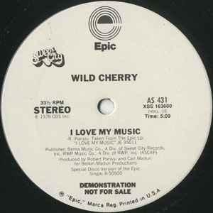 12 inch gebruikt - Wild Cherry - I Love My Music, Cd's en Dvd's, Vinyl Singles, Zo goed als nieuw, Verzenden