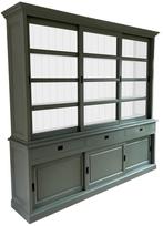 Buffetkast Engels groen Ermelo 260 x 240cm, Huis en Inrichting, Kasten | Buffetkasten, Ophalen of Verzenden, Nieuw