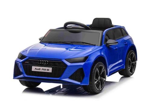 Audi RS6, 12 volt elektrische kinderauto met rubberen banden, Kinderen en Baby's, Speelgoed | Buiten | Accuvoertuigen, Nieuw, Ophalen of Verzenden