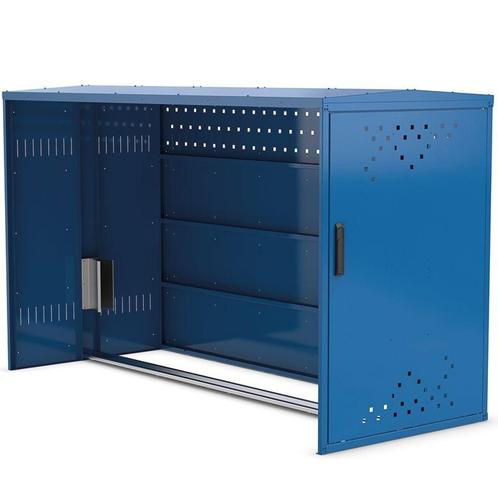 Fietsbox 1 fiets plat dak uitbreiding met zijwand, Fietsen en Brommers, Fietsaccessoires | Overige Fietsaccessoires