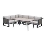 Garden Impressions Gabon - Lagan lounge dining set 5-delig -, Verzenden, Nieuw