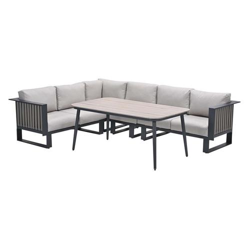 Garden Impressions Gabon - Lagan lounge dining set 5-delig -, Tuin en Terras, Tuinsets en Loungesets, Verzenden