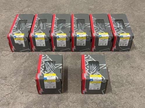 Veiling - DynaPlus indoor schroeven ø6mm set 8-delig, Doe-het-zelf en Verbouw, IJzerwaren en Bevestigingsmiddelen