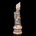 Oud-Chinees, Ming-dynastie Pottenbakker Strijder Figur, Antiek en Kunst
