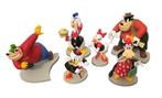 Uncle Scrooge - 6 Duckburg figurines - Donald Duck, Beagle