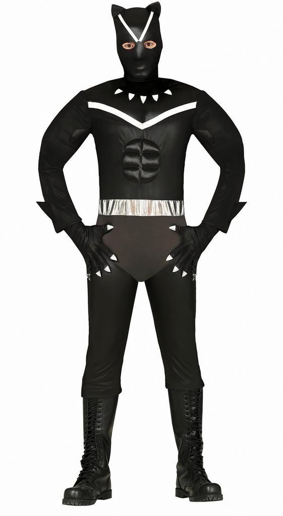 Zwarte Panter Onesie, Kleding | Heren, Carnavalskleding en Feestkleding, Nieuw, Verzenden