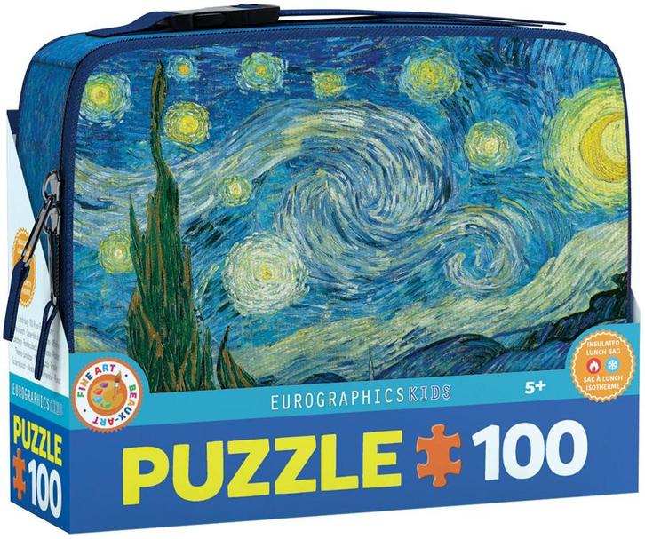 Van Gogh - Lunch Box Puzzel (100 stukjes) | Eurographics -, Kinderen en Baby's, Speelgoed | Kinderpuzzels, Nieuw, Verzenden