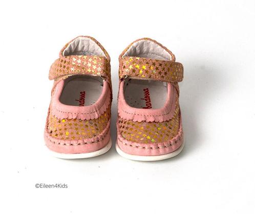 Kinderschoen - klittenband - pastel roze - maten: 17, 18 -, Kinderen en Baby's, Babykleding | Schoentjes en Sokjes, Schoentjes