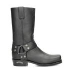 Sendra 1918 Pete bikerboots voor dames in het Zwart, Sendra, Verzenden, Zwart, Lage of Enkellaarzen