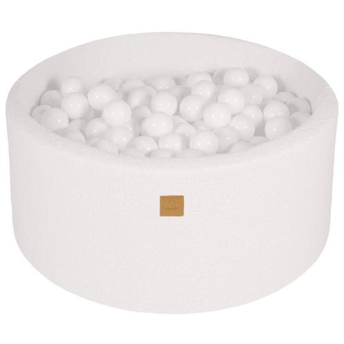 Ruime teddystof ballenbak 90x40 cm met 300 ballen, Kinderen en Baby's, Speelgoed | Educatief en Creatief, Nieuw, Ophalen of Verzenden