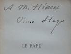 Signé ; Victor Hugo / Envoi autographe a Edgar Hemant - Le