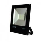 50W LED schijnwerper - Warm wit - Slim - IP65 - 70 LED, Tuin en Terras, Nieuw, Ophalen of Verzenden