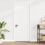vidaXL Interieurdeur ORKDALWit 78x202x4 cm Massief, Doe-het-zelf en Verbouw, Deuren en Horren, Verzenden, Nieuw