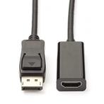 DisplayPort naar HDMI adapterkabel | Nedis | 0.2 meter, Verzenden, Nieuw