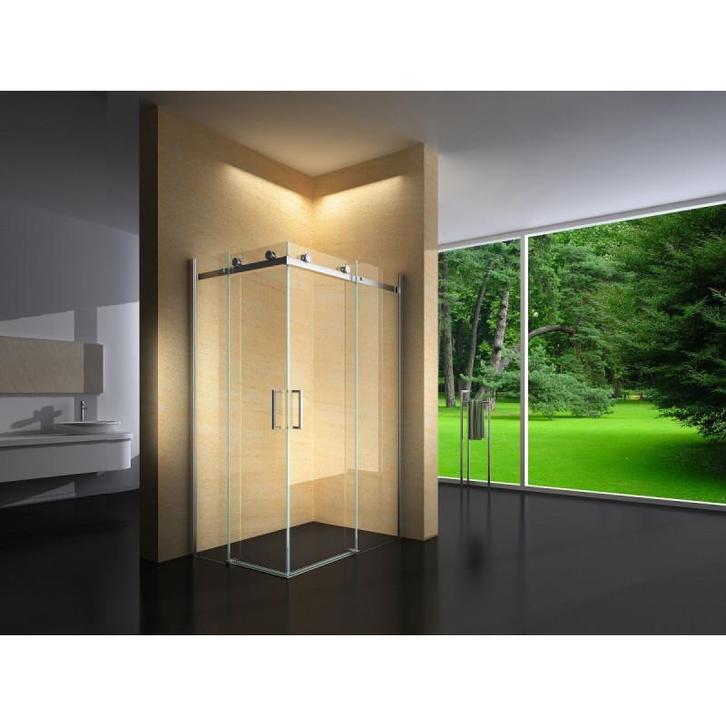 Douchecabine 120X100 Vierkant Vivo- Helder Glas - Links, Doe-het-zelf en Verbouw, Sanitair, Nieuw, Ophalen of Verzenden