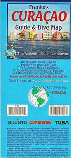 Duik- en snorkelkaart Curacao Guide Map | Franko Maps, Nieuw, Verzenden