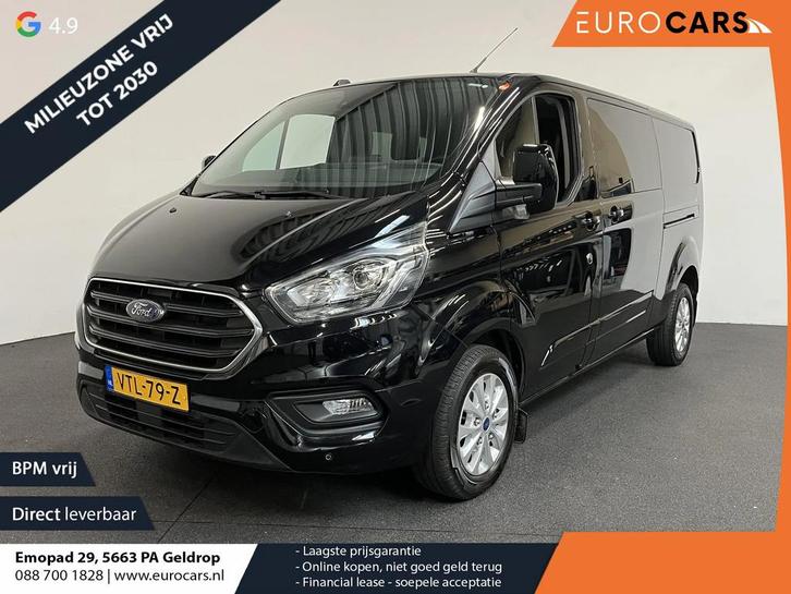 Ford Transit Custom | Zakelijke Lease v.a. €648.68 pm, Auto's, Bestelauto's, Lease, Automaat, Diesel, Zwart, Ford, Financial lease