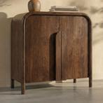 *WOONWINKEL* Kastje Hout Met Ronde Hoeken, Verzenden, Nieuw