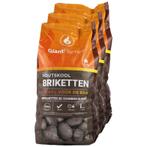 36 x 10kg Giant Flames houtskool briketten, Ophalen of Verzenden, Nieuw