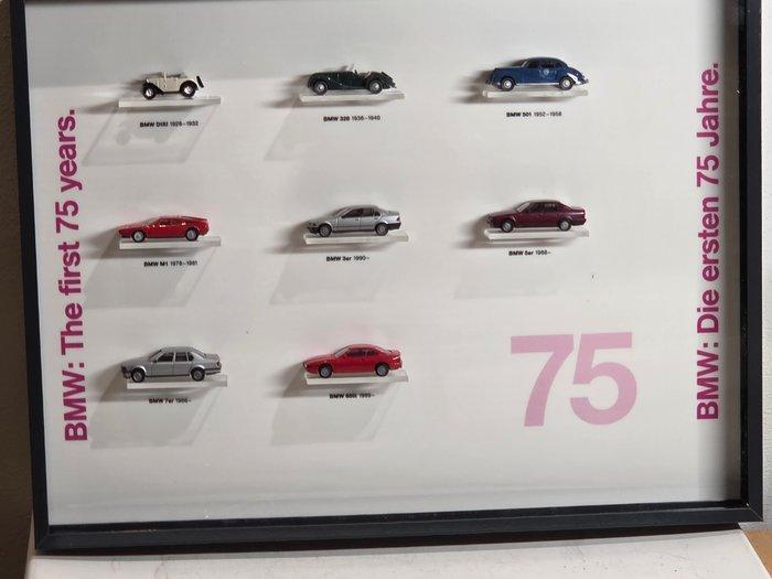 Brekina, Herpa, Wiking 1:87 - Modelauto (8) - BMW 75 Jahre, Hobby en Vrije tijd, Modelauto's | 1:5 tot 1:12
