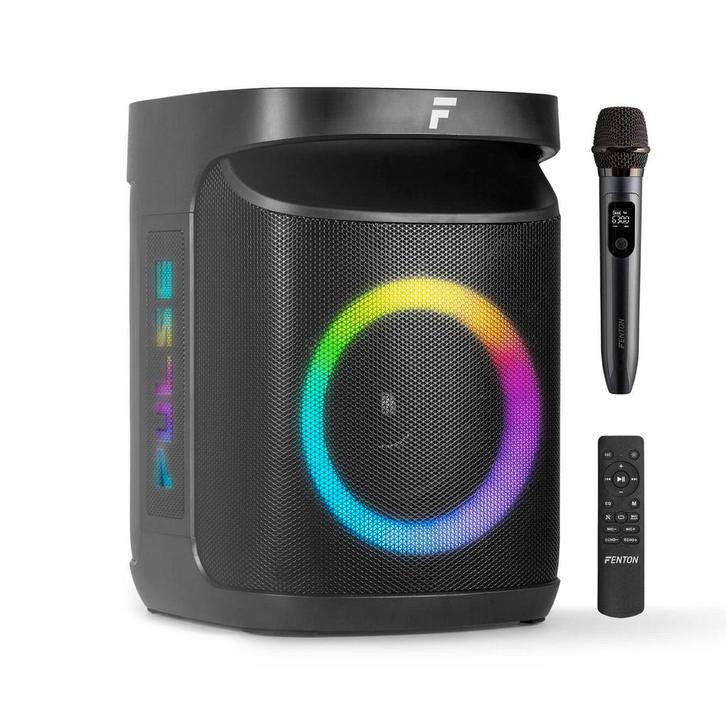 Retourdeal - Fenton Pulse65 party speaker - Party box met LE, Audio, Tv en Foto, Luidsprekers, Zo goed als nieuw, Verzenden