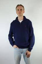 Ralph Lauren trui met kwart rits / quarter zip - Marineblauw, Verzenden, Zo goed als nieuw, Ralph Lauren