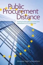 9789463015714 Public Procurement Distance, Verzenden, Nieuw, Alexander Edgar Schermerhorn