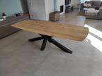 Aerts eiken, eettafel, Deens ovaal + spinpoot (A-keuze)