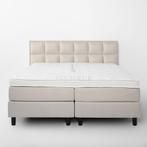 van Schaik Boxspring Toledo Beige - 130 x 200, Nieuw