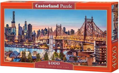 Good Evening New York Puzzel (4000 stukjes) | Castorland -, Hobby en Vrije tijd, Denksport en Puzzels, Nieuw, Verzenden