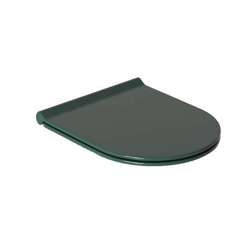 Toiletzitting Salenzi Form Slim met Softclose Glans Groen, Doe-het-zelf en Verbouw, Sanitair, Overige typen, Nieuw, Ophalen of Verzenden