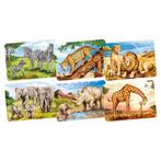 Nieuw Goki Houten Mini Puzzel - Wilde Dieren 24st., Ophalen of Verzenden, Nieuw