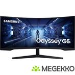 Samsung Odyssey G5 LC34G55TWWPXEN 34  Wide Quad HD 165Hz, Computers en Software, Monitoren, Verzenden, Nieuw, Samsung