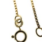 Gouden Venetiaanse schakel ketting | 50 cm (hanger) (hanger), Sieraden, Tassen en Uiterlijk, Kettingen, Ophalen of Verzenden, Gebruikt