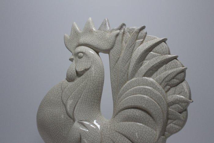 D.Lefebure - Beeld, Haan - 35.5 cm - Aardewerk, Antiek en Kunst, Kunst | Designobjecten