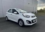 Kia Picanto 1.2 CVVT | 2014 | 107.000 km | Origineel NL |NAP, Auto's, Stof, Gebruikt, Zwart, Wit