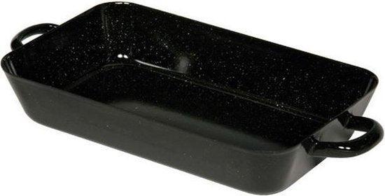 2dekans | Riess Ovenschaal Met Handgrepen - EMAILLE - 26 CM, Witgoed en Apparatuur, Vaatwasmachines, Zo goed als nieuw, Ophalen of Verzenden