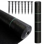 Anti Worteldoek 1.6x100m | Zwart PP | Nieuw | Scherpe Prijs, Ophalen of Verzenden, Nieuw, Onkruidbestrijding