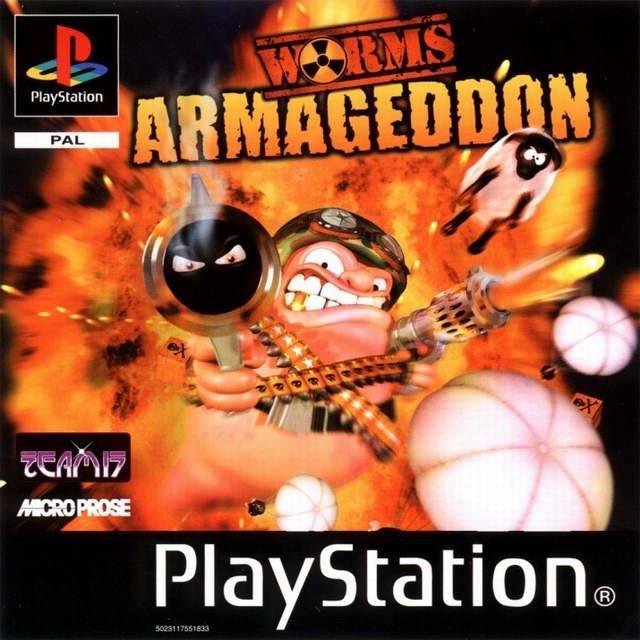 Worms Armageddon (PlayStation 1), Spelcomputers en Games, Games | Sony PlayStation 1, Gebruikt, Verzenden