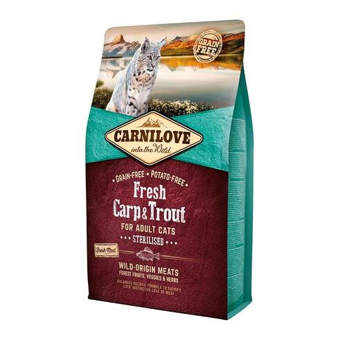 Carnilove Fresh Carp & Trout Sterilised 2 kg., Dieren en Toebehoren, Dierenvoeding, Ophalen of Verzenden