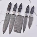 Keukenmes - Chefs knife - pakkahout en gevouwen staal -